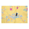 Cavalli Jeans Floral Top - Medium Yellow Cotton