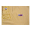 Vintage yellow Napapijri Polo Shirt - mens large