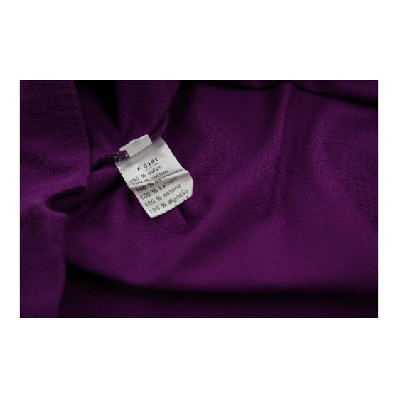 Vintage purple Lacoste Polo Shirt - mens small