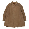 Vintage brown Aquascutum Overcoat - mens x-large