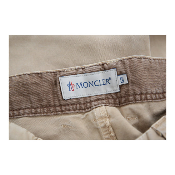 Vintage beige Moncler Trousers - mens 34" waist