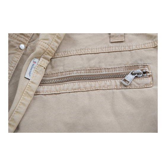 Vintage beige Moncler Trousers - mens 34" waist