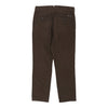 Prada Trousers - 30W UK 10 Brown Cotton