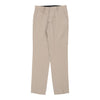 Dolce & Gabbana Trousers - 30W UK 8 Beige Cotton