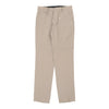 Dolce & Gabbana Trousers - 30W UK 8 Beige Cotton