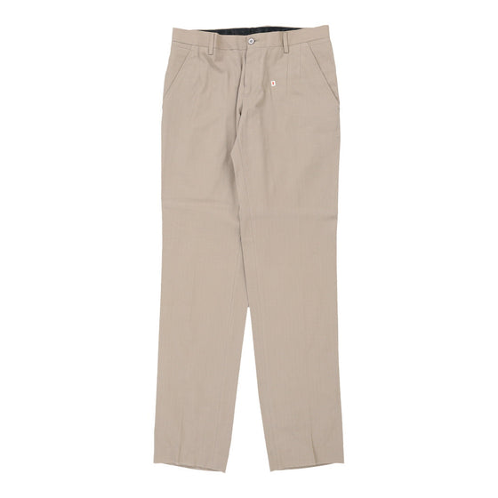 Dolce & Gabbana Trousers - 30W UK 8 Beige Cotton