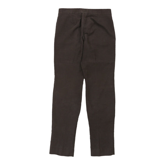 Gucci Trousers - 30W UK 10 Brown Cotton Blend