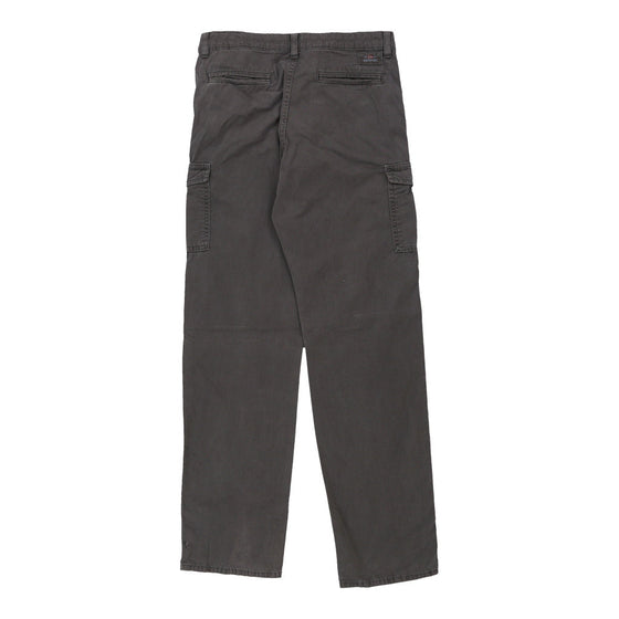 Age 14 Napapijri Cargo Trousers - 28W 29L Brown Cotton