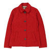 Vintage red Burberry Jacket - womens small