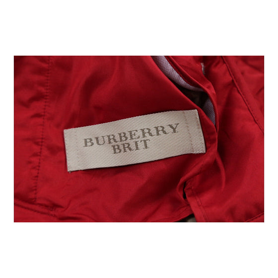 Vintage red Burberry Jacket - womens small