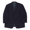 Vintage navy Emanuel Ungaro Blazer - mens xxx-large