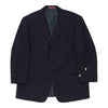 Vintage navy Emanuel Ungaro Blazer - mens xxx-large