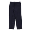 Valentino Trousers - 35W 32L Navy Wool