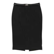  Richmond Midi Skirt - 30W UK 10 Black Virgin Wool