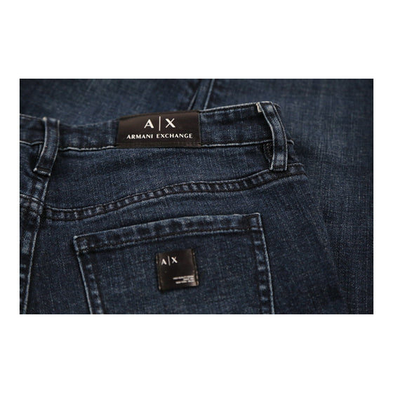 Armani Exchange Skinny Fit Jeans - 28W UK 8 Dark Wash Cotton