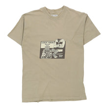  Junior Age  Armani Graphic T-Shirt - XL Beige Cotton