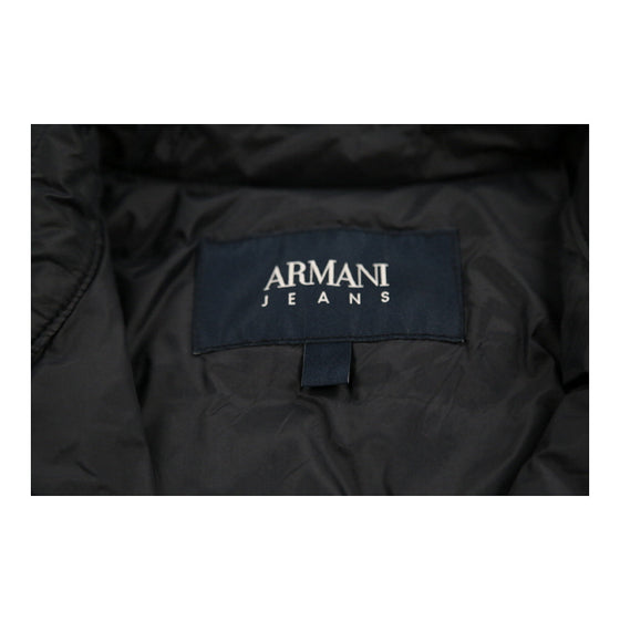 Armani Jeans Puffer - Medium Navy Nylon