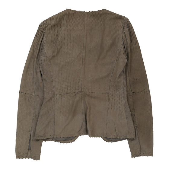 Vintage khaki Emporio Armani Jacket - mens small