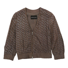  Emporio Armani Jacket - Small Brown Nylon