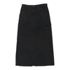 Armani Skirt - 30W UK 10 Black Cotton