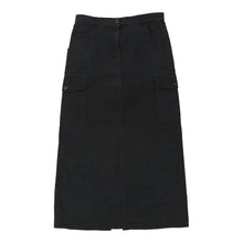  Armani Skirt - 30W UK 10 Black Cotton