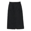 Armani Skirt - 30W UK 10 Black Cotton