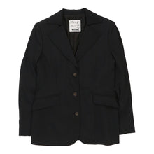  Cheap & Chic Moschino Blazer - Large Black Viscose Blend