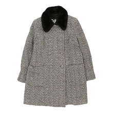  Dolce & Gabbana Trench Coat - Large Grey Wool Blend