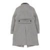 Prada Trench Coat - Large Grey Wool Blend