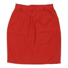 Kenzo Skirt - 29W UK 10 Red Viscose Blend