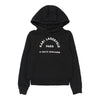 Karl Lagerfeld Spellout Hoodie - Small Black Cotton