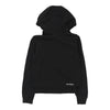 Karl Lagerfeld Spellout Hoodie - Small Black Cotton