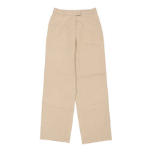  Prada Trousers - 28W UK 8 Beige Cotton