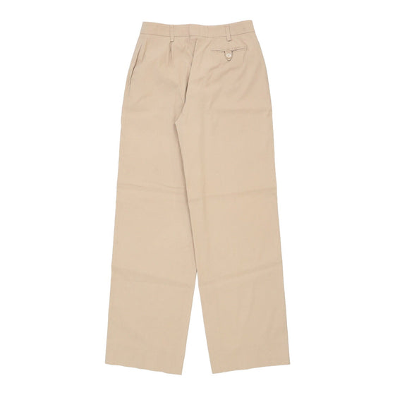 Prada Trousers - 28W UK 8 Beige Cotton