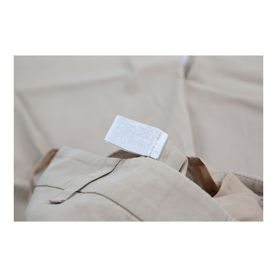 Prada Trousers - 28W UK 8 Beige Cotton