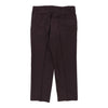 Vintage burgundy Versus By Versace Trousers - mens 39" waist