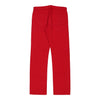 Miu Miu Trousers - 34W UK 14 Red Cotton