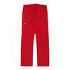 Miu Miu Trousers - 34W UK 14 Red Cotton