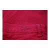 Miu Miu Trousers - 34W UK 14 Red Cotton