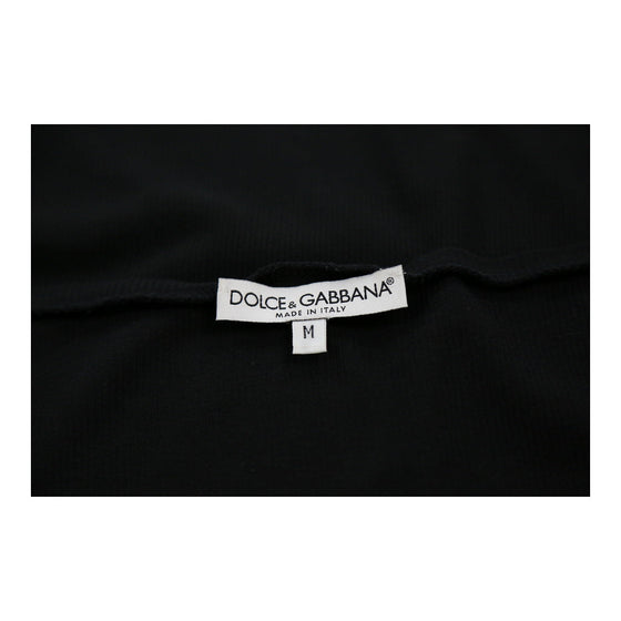 Dolce & Gabbana T-Shirt - Medium Black Cotton