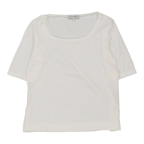 Dolce & Gabbana T-Shirt - Large White Cotton