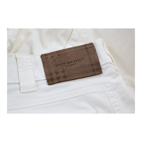 Vintagewhite Burberry Trousers - mens 40" waist