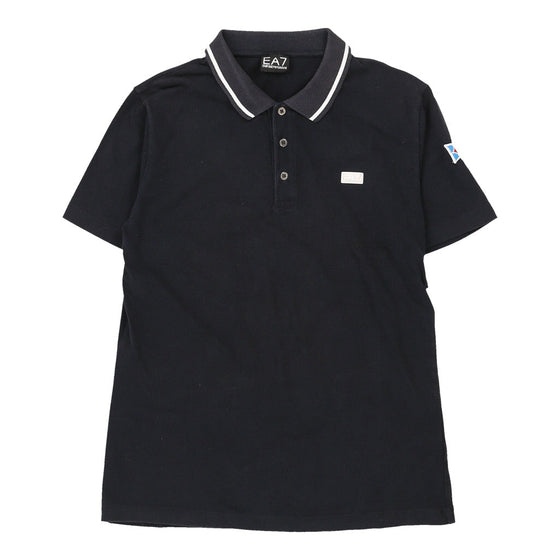 Vintagenavy Emporio Armani Polo Shirt - mens large