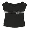 Armani Jeans Top - Medium Black Cotton