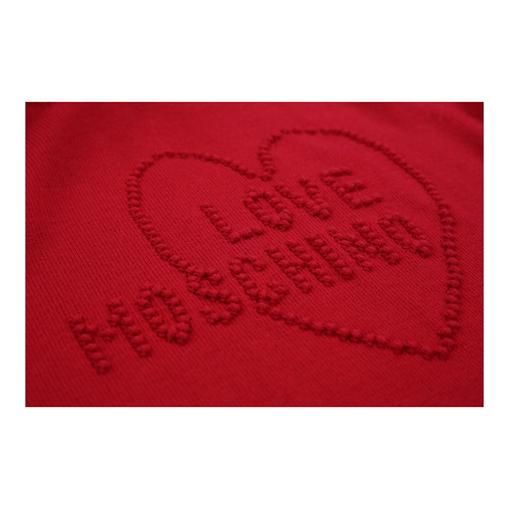 Love Moschino Rollneck - Medium Red Cotton