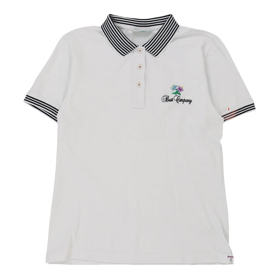 Best Company Polo Shirt - XL White Cotton