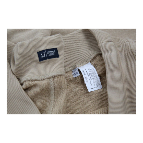 Armani Jeans Joggers - Large Beige Cotton