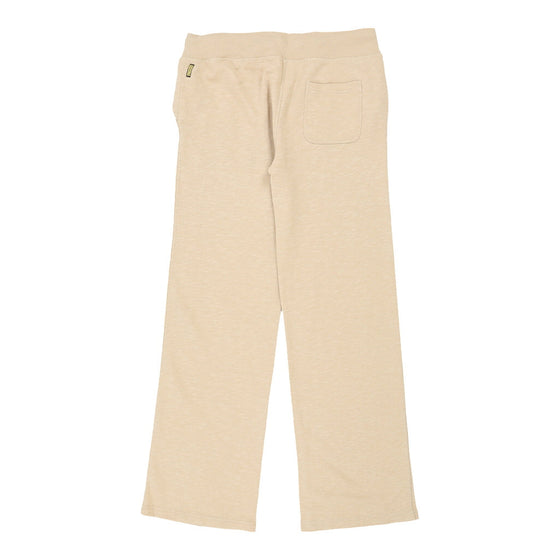 Armani Jeans Joggers - Large Beige Cotton