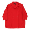 Trussardi Overcoat - Large Red Wool Blend