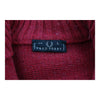 Vintage red Fred Perry 1/4 Zip - mens large